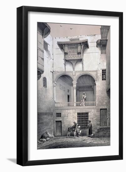 House of Beyt El-Tcheleby, 19th Century-Emile Prisse d'Avennes-Framed Giclee Print