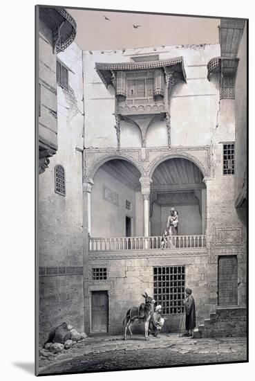 House of Beyt El-Tcheleby, 19th Century-Emile Prisse d'Avennes-Mounted Giclee Print