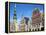 House of Blackheads and St Peters Church, Riga, Latvia-Peter Thompson-Framed Premier Image Canvas