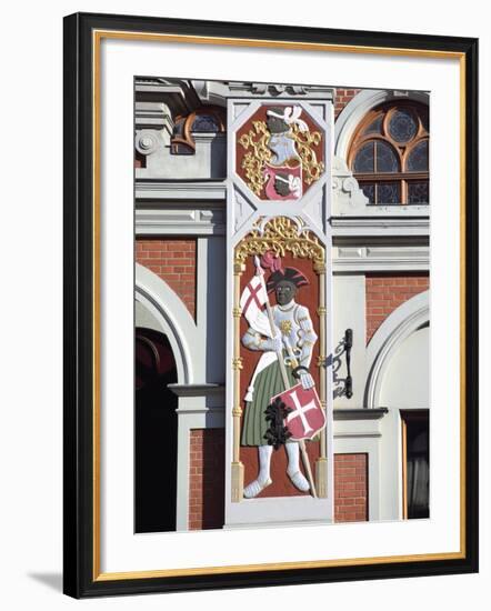 House of Blackheads, Riga, Latvia-Peter Thompson-Framed Photographic Print