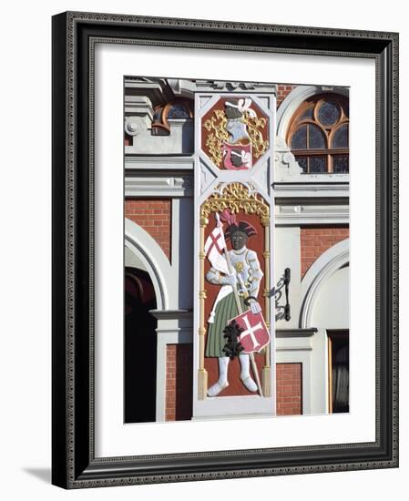 House of Blackheads, Riga, Latvia-Peter Thompson-Framed Photographic Print