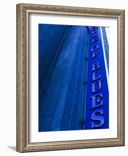 House of Blues, Live Music Venue, Marina City, Chicago, Illinois, USA-Amanda Hall-Framed Photographic Print