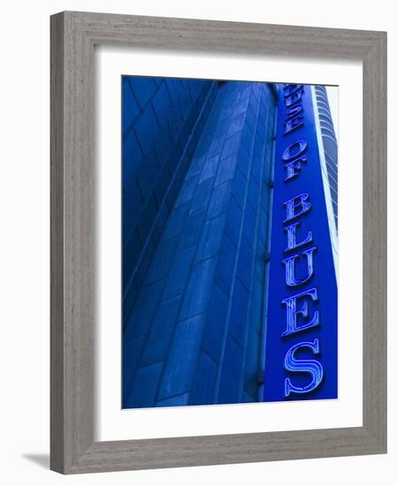 House of Blues, Live Music Venue, Marina City, Chicago, Illinois, USA-Amanda Hall-Framed Photographic Print