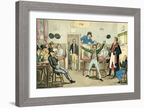 House of Call for Actors-Theodore Lane-Framed Giclee Print