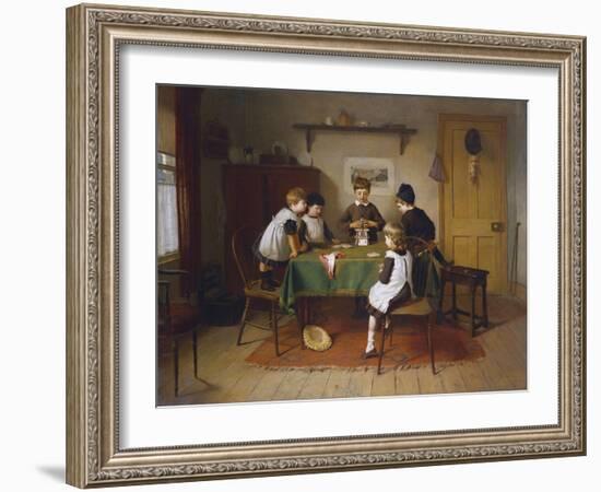 House of Cards, 1889-Harry Brooker-Framed Giclee Print