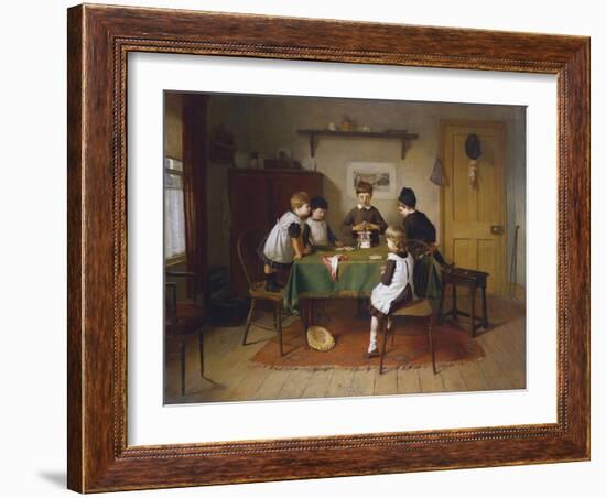 House of Cards, 1889-Harry Brooker-Framed Giclee Print