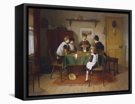 House of Cards, 1889-Harry Brooker-Framed Premier Image Canvas