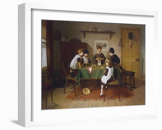 House of Cards, 1889-Harry Brooker-Framed Giclee Print