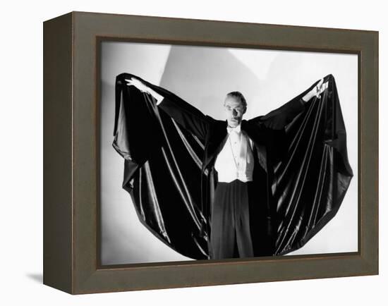 House of Dracula, John Carradine, 1945-null-Framed Stretched Canvas