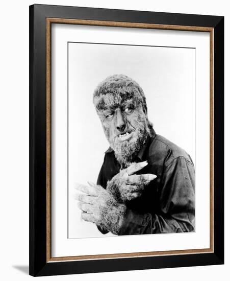 House of Dracula, Lon Chaney, Jr. as 'The Wolf Man', 1945-null-Framed Photo