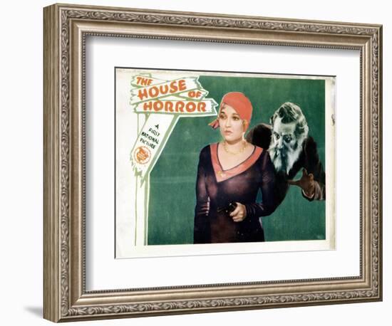 House of Horror, (aka the Haunted House), Thelma Todd, Emile Chautard, 1929-null-Framed Premium Giclee Print