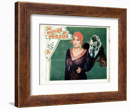 House of Horror, (aka the Haunted House), Thelma Todd, Emile Chautard, 1929-null-Framed Premium Giclee Print