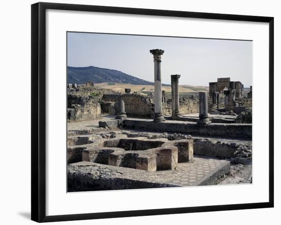 House of Labours of Hercules with Triumphal Arch in Honour of Caracalla-null-Framed Giclee Print