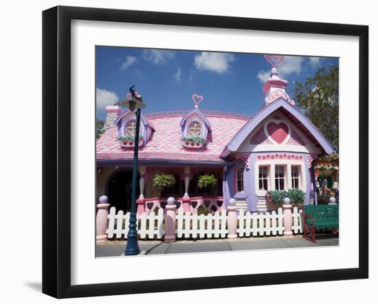 House of Minnie Mouse, Disney World, Orlando, Florida, USA-Angelo Cavalli-Framed Photographic Print