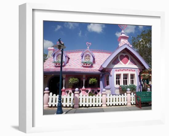 House of Minnie Mouse, Disney World, Orlando, Florida, USA-Angelo Cavalli-Framed Photographic Print