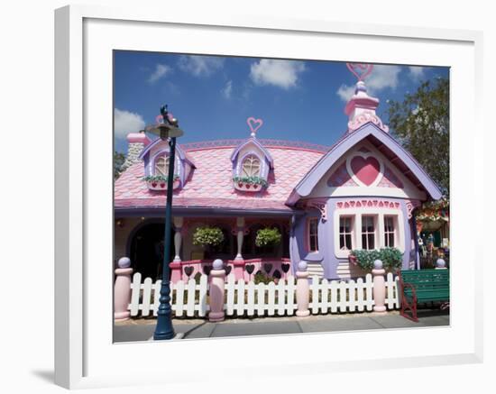 House of Minnie Mouse, Disney World, Orlando, Florida, USA-Angelo Cavalli-Framed Photographic Print