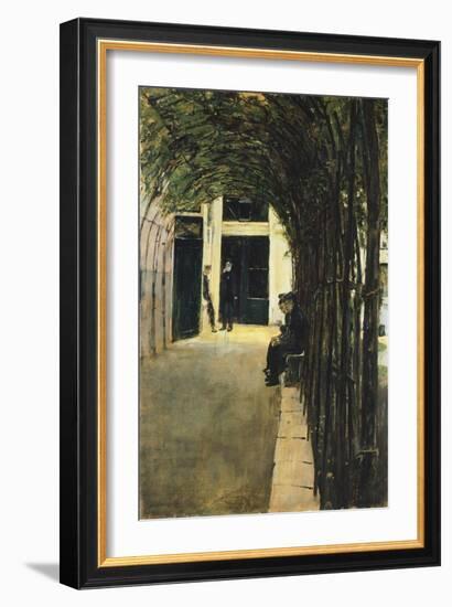 House of Old Amsterdam, 1880-Max Liebermann-Framed Giclee Print