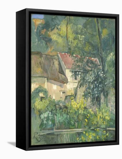 House of Père Lacroix, 1873-Paul Cezanne-Framed Premier Image Canvas