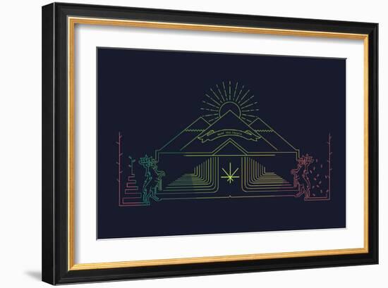 House Of Pot-null-Framed Premium Giclee Print