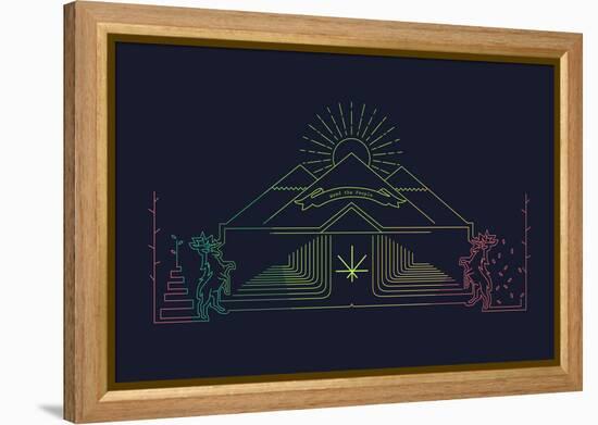 House Of Pot-null-Framed Stretched Canvas