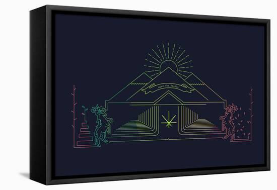 House Of Pot-null-Framed Stretched Canvas