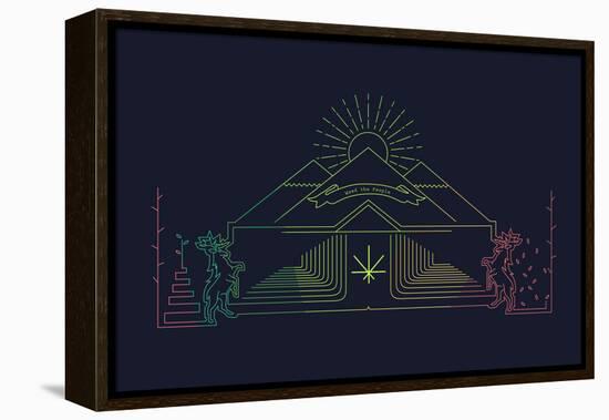 House Of Pot-null-Framed Stretched Canvas