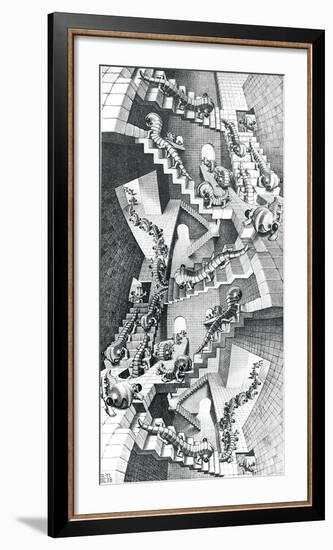 House of Stairs-M^ C^ Escher-Framed Art Print