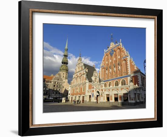 House of the Blackheads, Town Hall Square, Riga, Latvia, Baltic States-Gary Cook-Framed Photographic Print