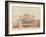 House of the Director of the Salt Works in the Ideal City of Chaux, Engraved by Louis Sellier-Claude Nicolas Ledoux-Framed Giclee Print