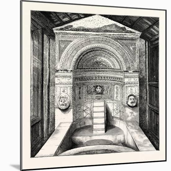 House of the Large Fountain Pompeii-null-Mounted Giclee Print