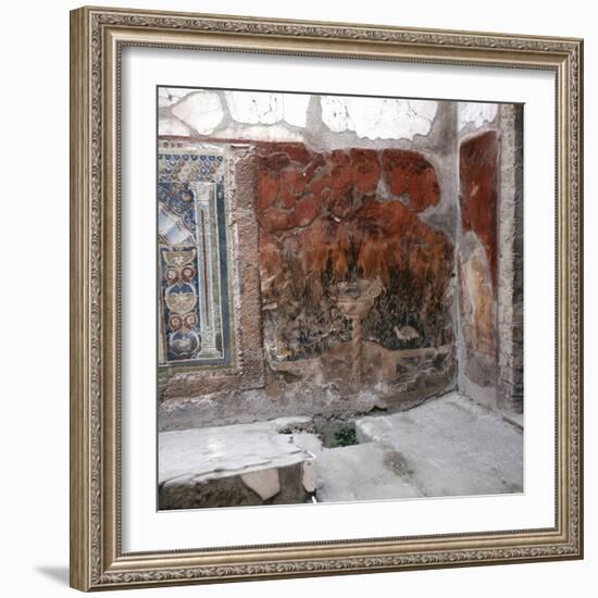 House of the Mosaic of Neptune and Amphitrite, Italy-Werner Forman-Framed Photographic Print