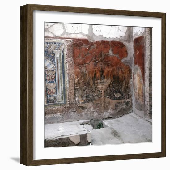 House of the Mosaic of Neptune and Amphitrite, Italy-Werner Forman-Framed Photographic Print