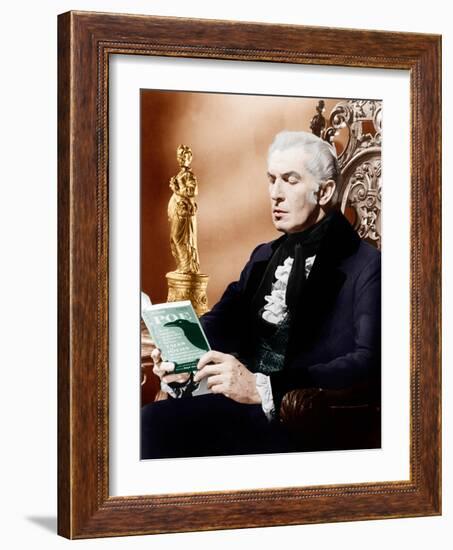 House of Usher, Vincent Price 1960-null-Framed Photo