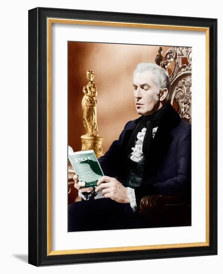 House of Usher, Vincent Price 1960-null-Framed Photo