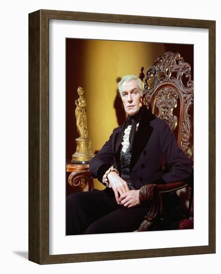 House of Usher, Vincent Price, 1960-null-Framed Art Print