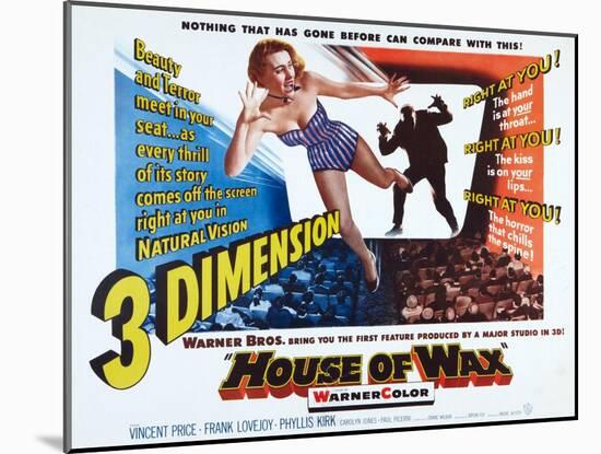 House of Wax, 1953-null-Mounted Giclee Print
