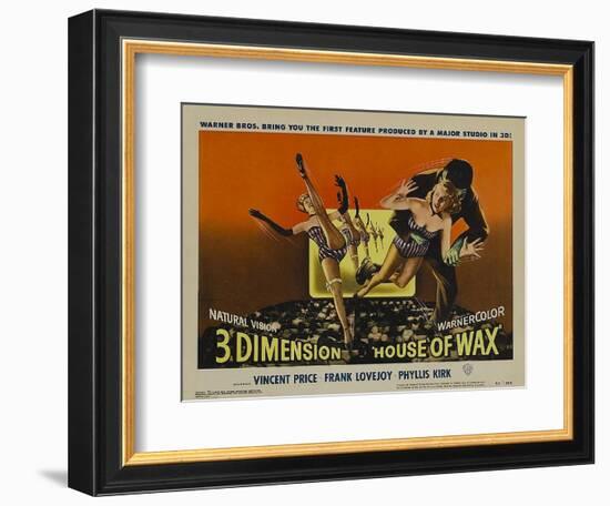 House of Wax, 1953-null-Framed Art Print