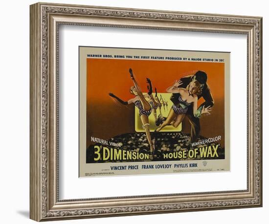 House of Wax, 1953-null-Framed Premium Giclee Print