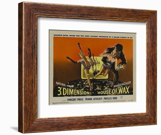 House of Wax, 1953-null-Framed Premium Giclee Print