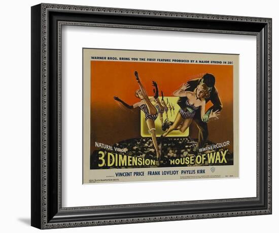 House of Wax, 1953-null-Framed Premium Giclee Print