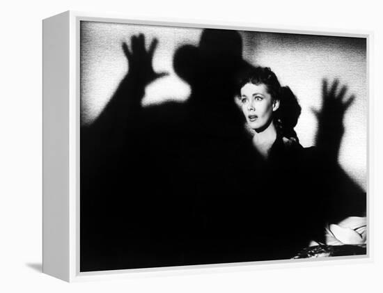 House Of Wax, Phyllis Kirk, 1953-null-Framed Stretched Canvas