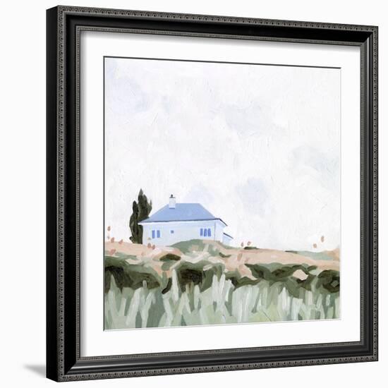 House on a Hill II-Emma Scarvey-Framed Art Print