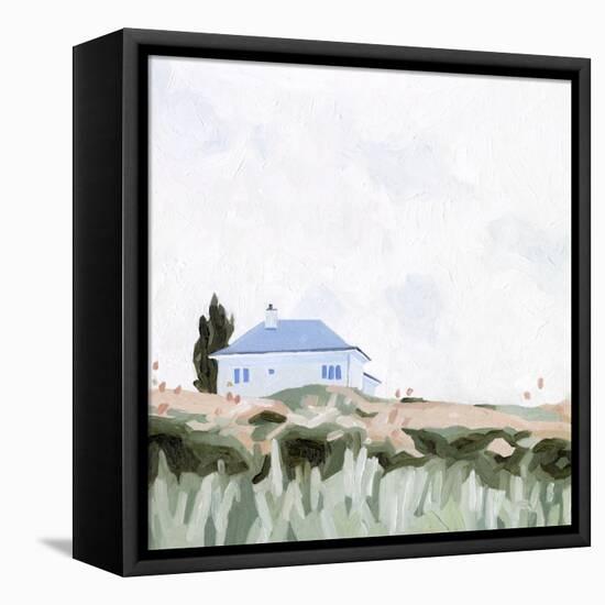 House on a Hill II-Emma Scarvey-Framed Stretched Canvas