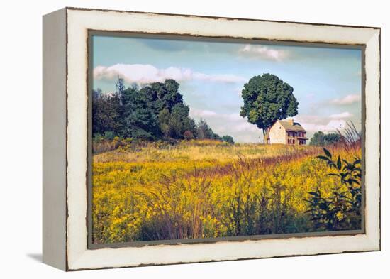 House on a Hill-John Rivera-Framed Premier Image Canvas