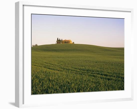 House on Grassy Hill-Dennis Degnan-Framed Photographic Print