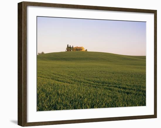 House on Grassy Hill-Dennis Degnan-Framed Photographic Print