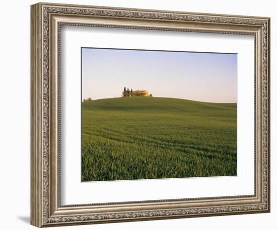 House on Grassy Hill-Dennis Degnan-Framed Photographic Print