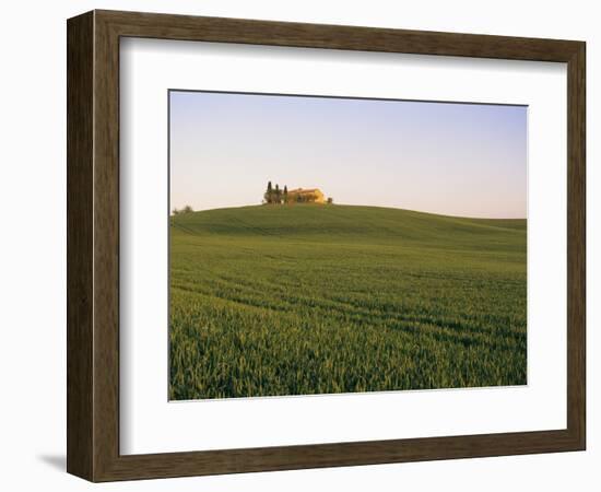 House on Grassy Hill-Dennis Degnan-Framed Photographic Print