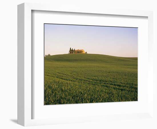 House on Grassy Hill-Dennis Degnan-Framed Photographic Print