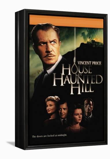 House On Haunted Hill, 1958-null-Framed Stretched Canvas